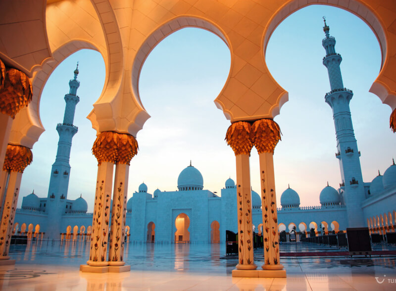Eine Moschee in Orient