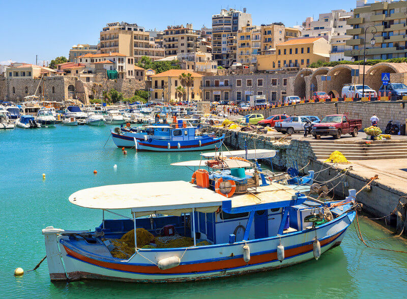 Hafen auf Kreta